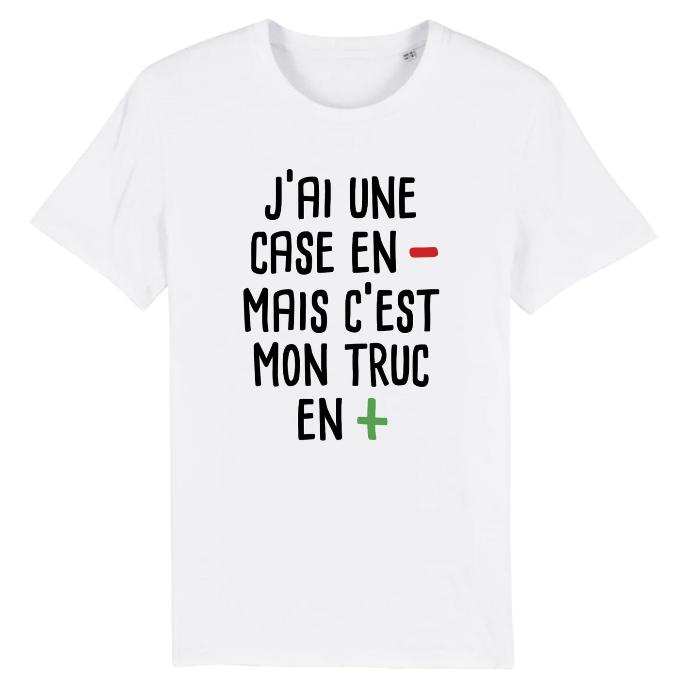 T-Shirt Homme J'ai une case en moins 