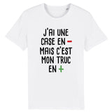 T-Shirt Homme J'ai une case en moins 