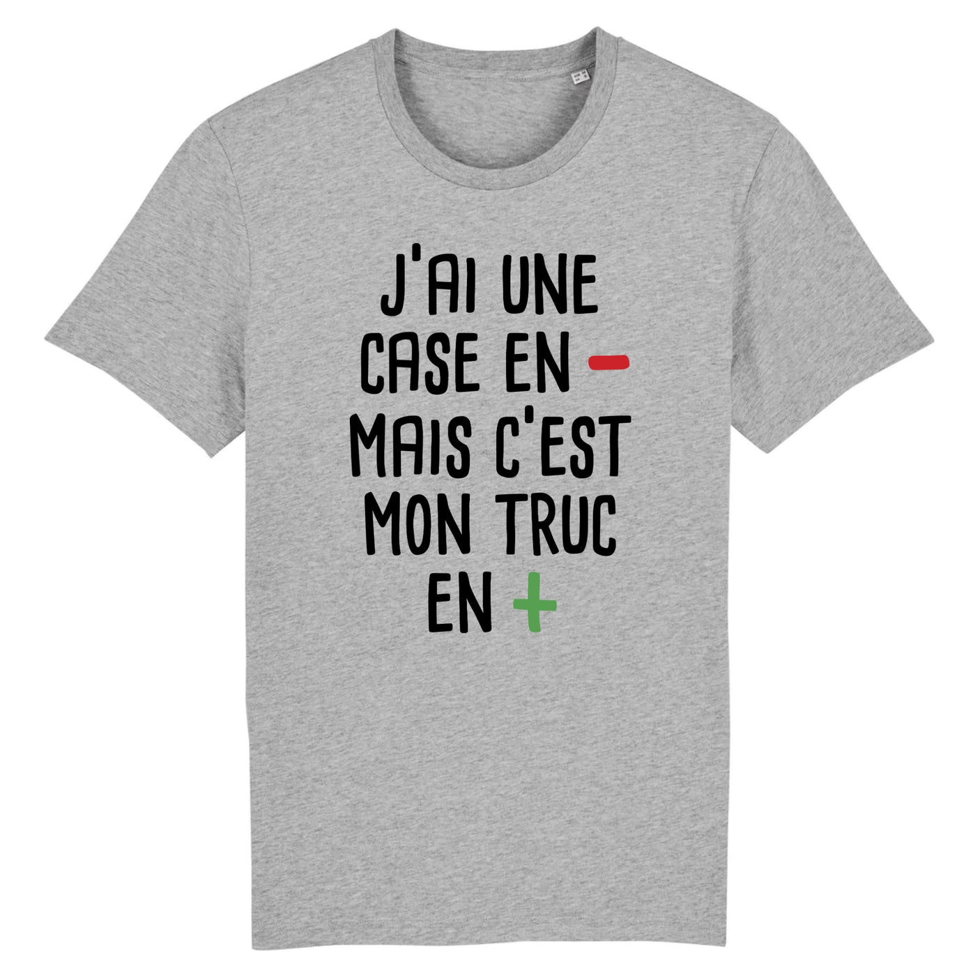 T-Shirt Homme J'ai une case en moins 