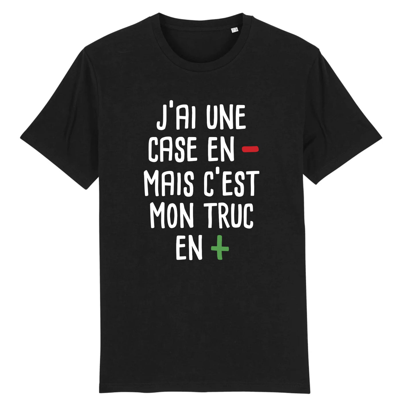 T-Shirt Homme J'ai une case en moins 