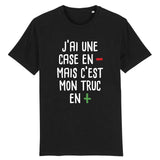T-Shirt Homme J'ai une case en moins 