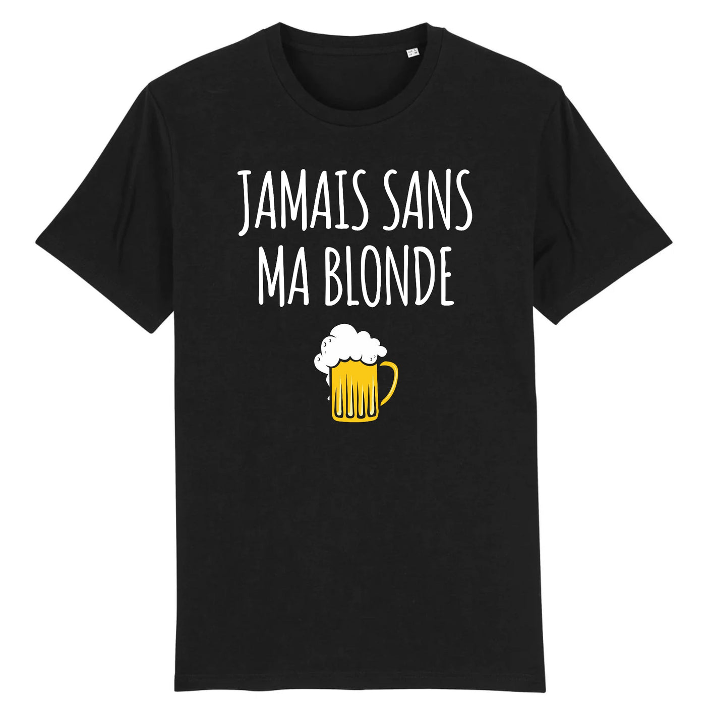 T-Shirt Homme Jamais sans ma blonde 