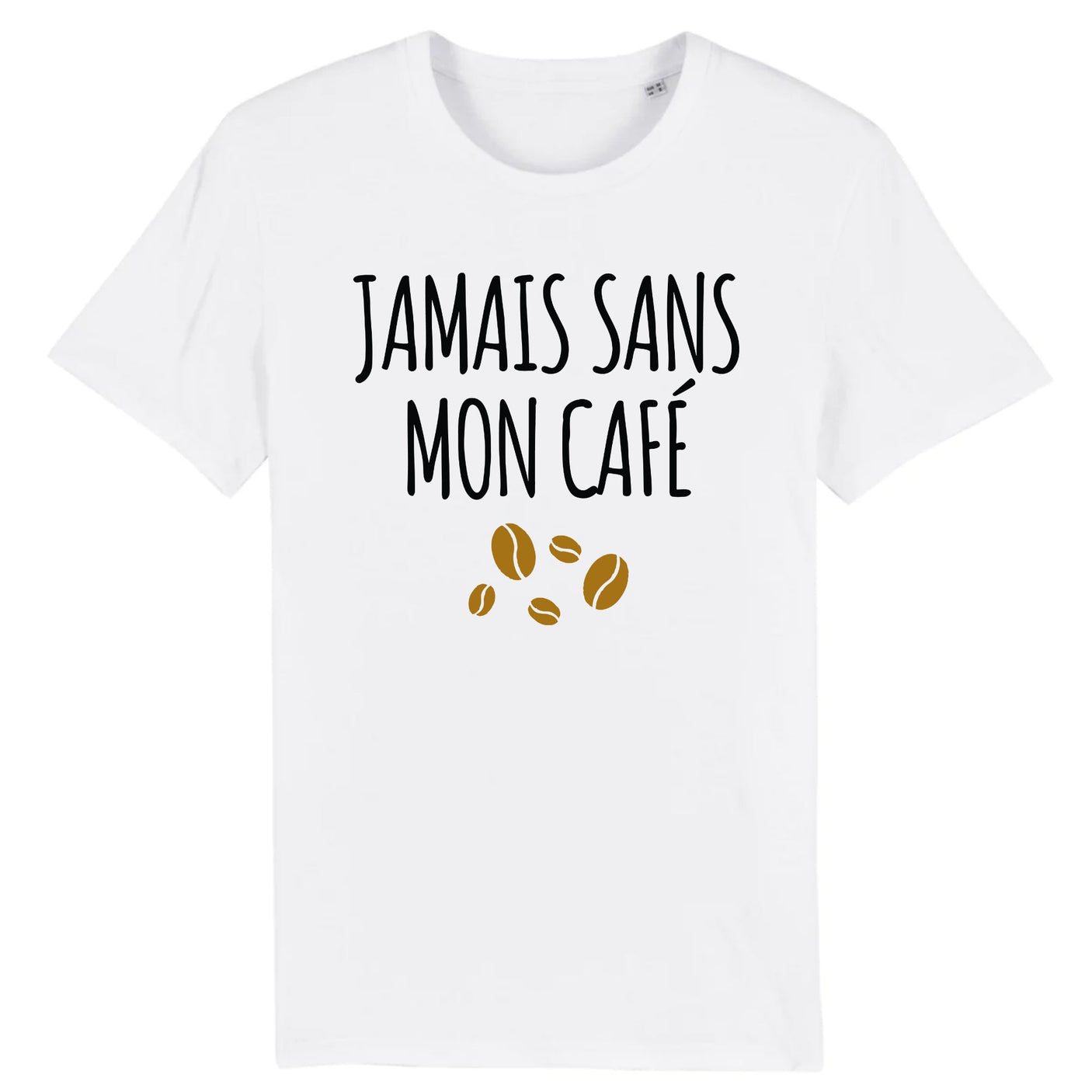 T-Shirt Homme Jamais sans mon café 