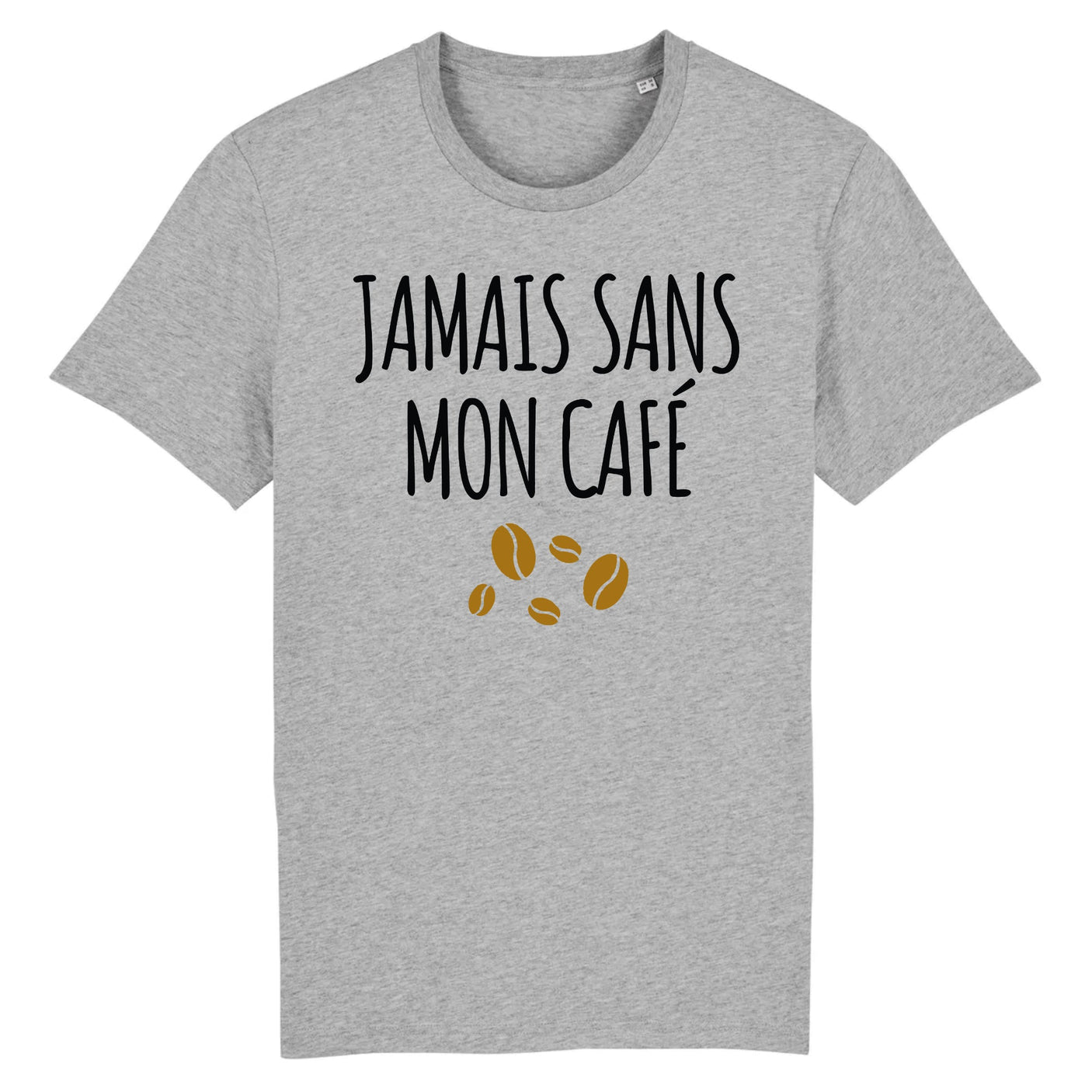 T-Shirt Homme Jamais sans mon café 