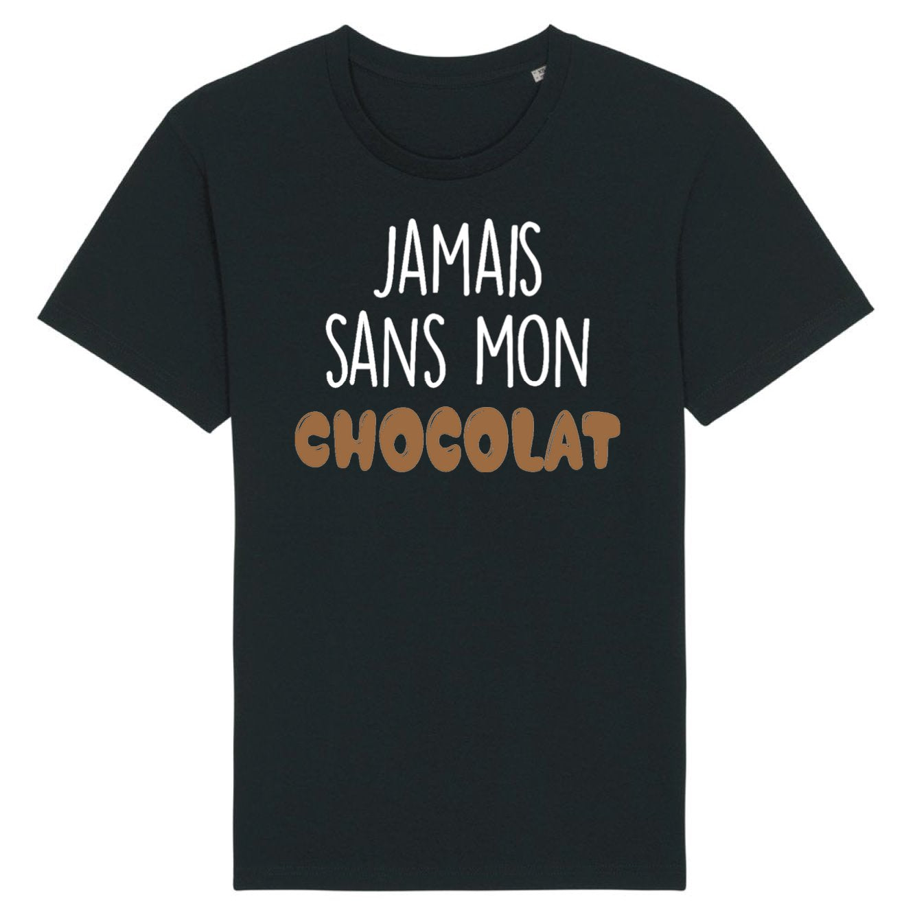 T-Shirt Homme Jamais sans mon chocolat 