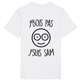 T-Shirt Homme J'bois pas j'suis Sam 