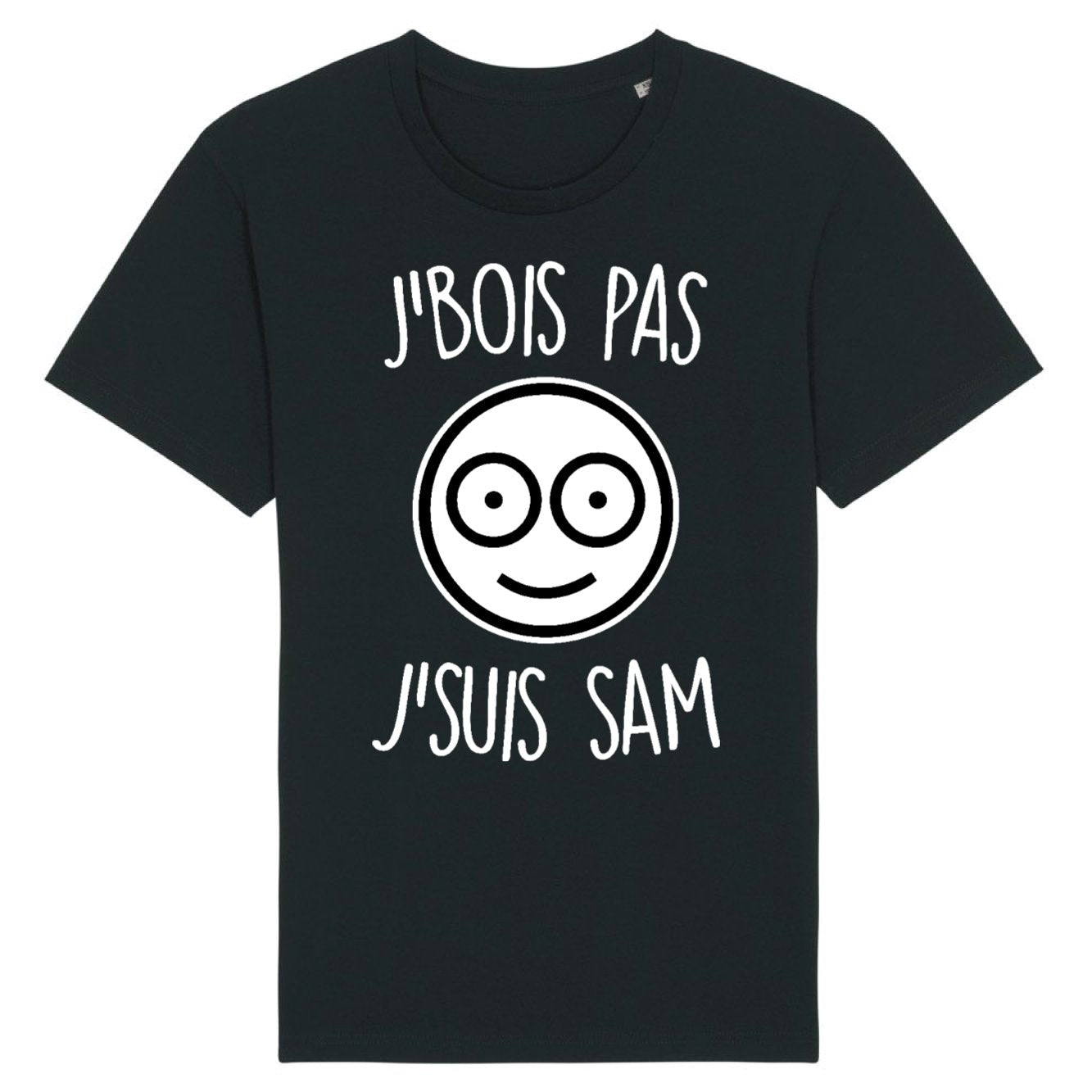 T-Shirt Homme J'bois pas j'suis Sam 