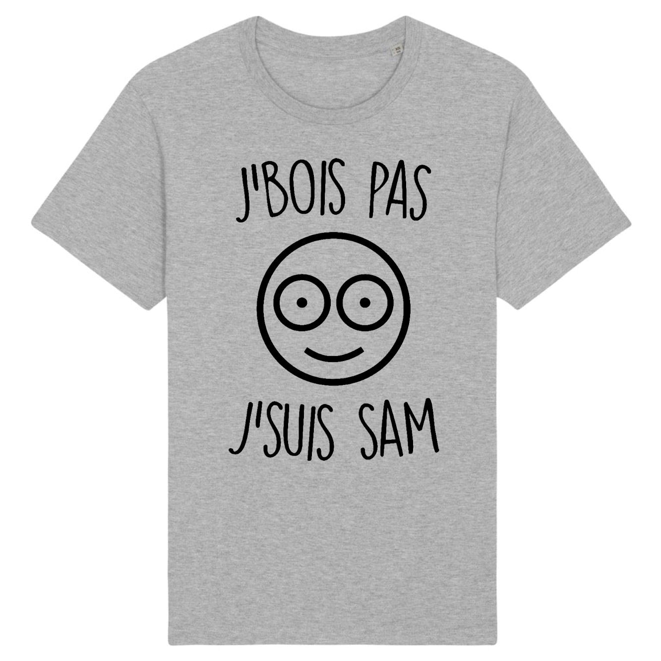 T-Shirt Homme J'bois pas j'suis Sam 