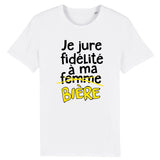 T-Shirt Homme Je jure fidélité à ma bière 