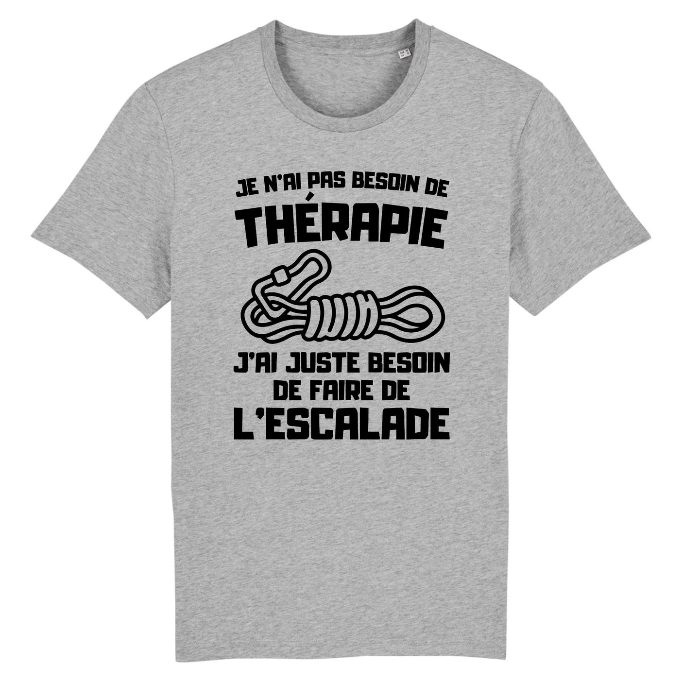 T-Shirt Homme Je n'ai pas besoin de thérapie juste d'escalade 