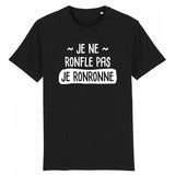 T-Shirt Homme Je ne ronfle pas je ronronne 