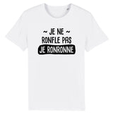 T-Shirt Homme Je ne ronfle pas je ronronne 