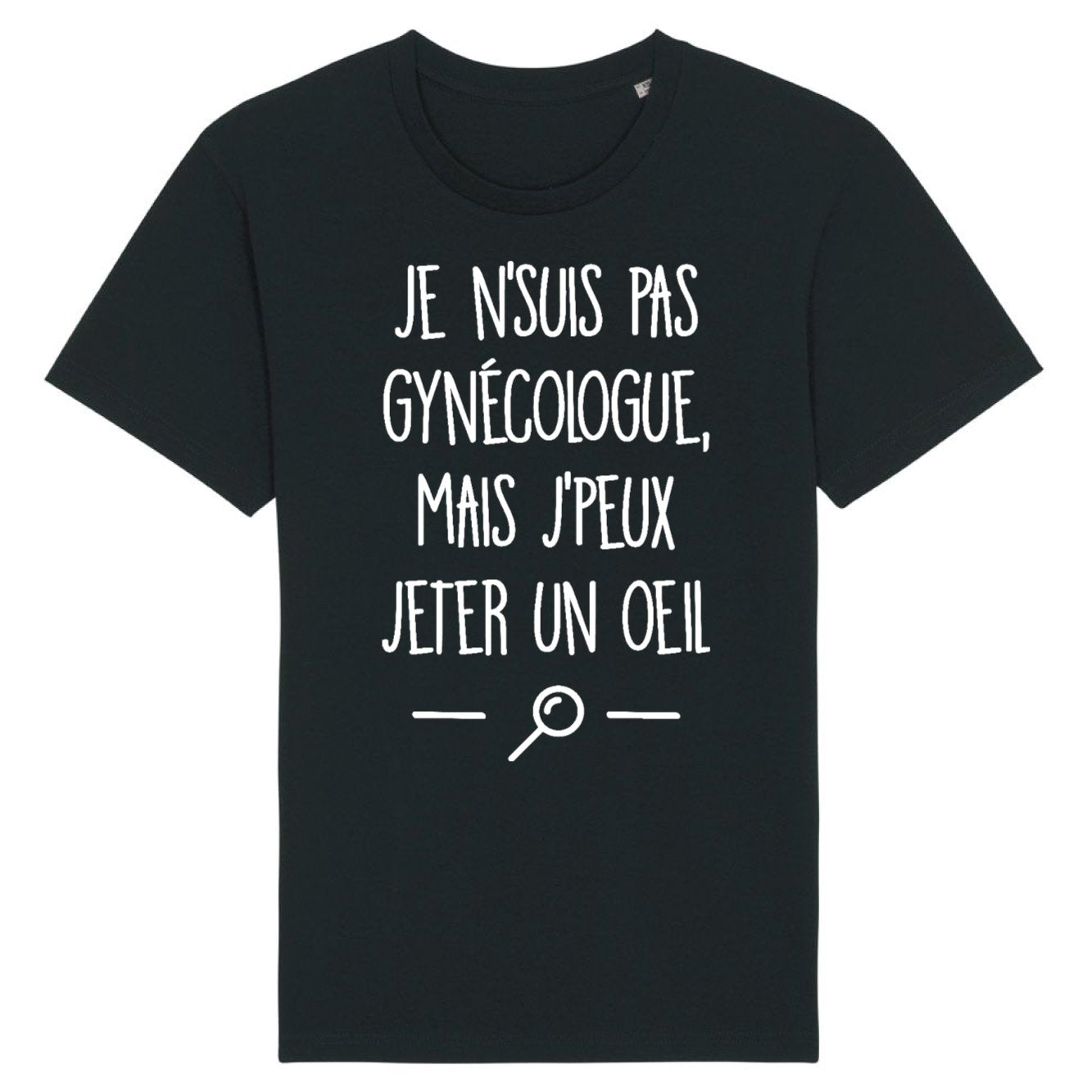 T-Shirt Homme Je ne suis pas gynécologue 