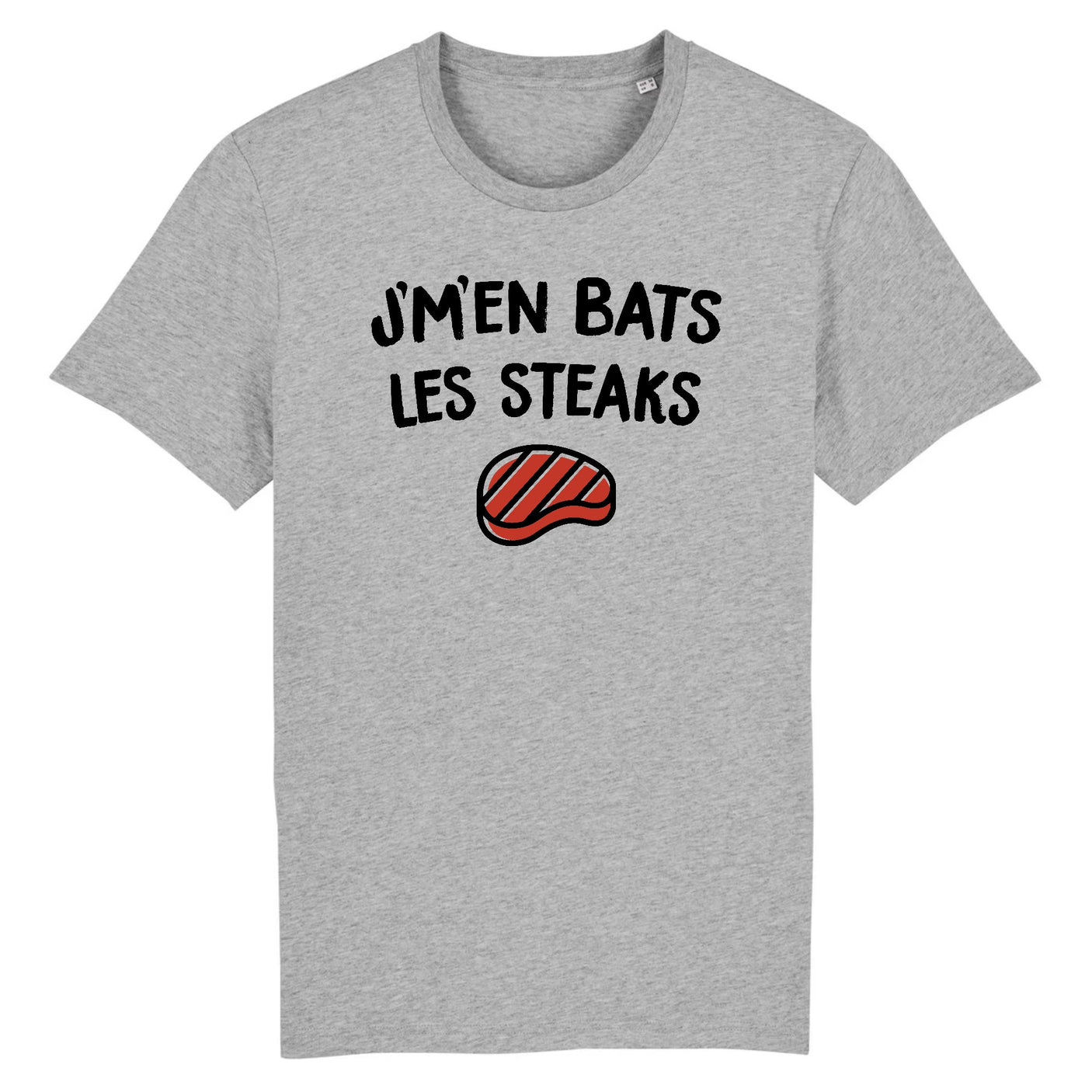 T-Shirt Homme J'm'en bats les steaks 