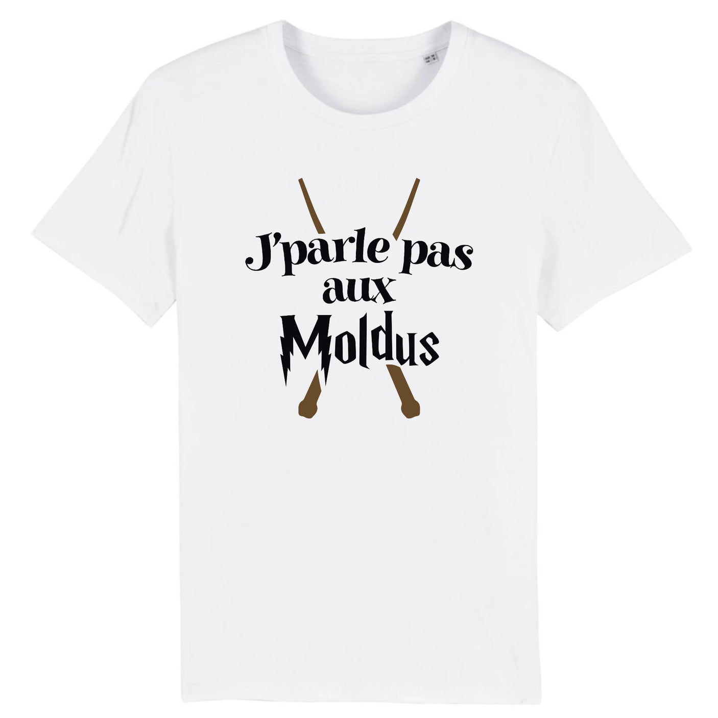 T-Shirt Homme J'parle pas aux Moldus 