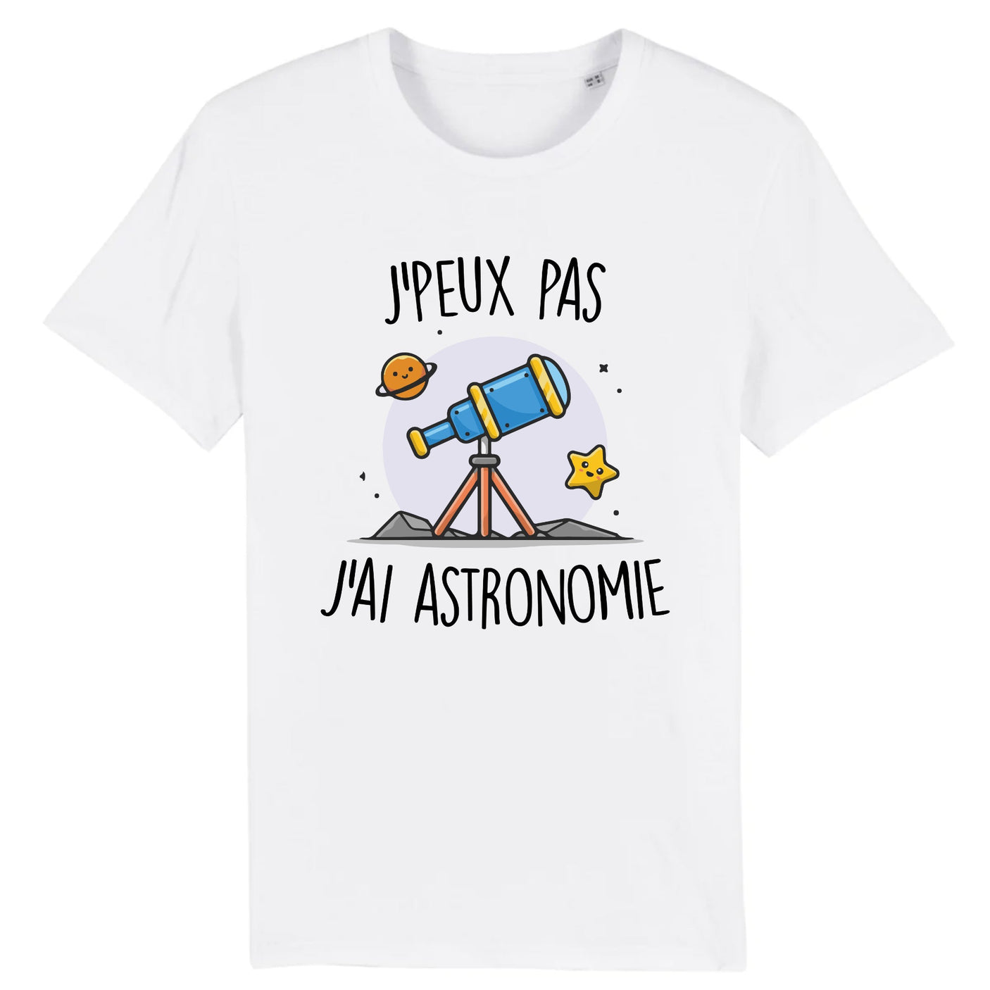 T-Shirt Homme J'peux pas j'ai astronomie 