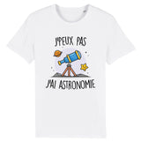 T-Shirt Homme J'peux pas j'ai astronomie 