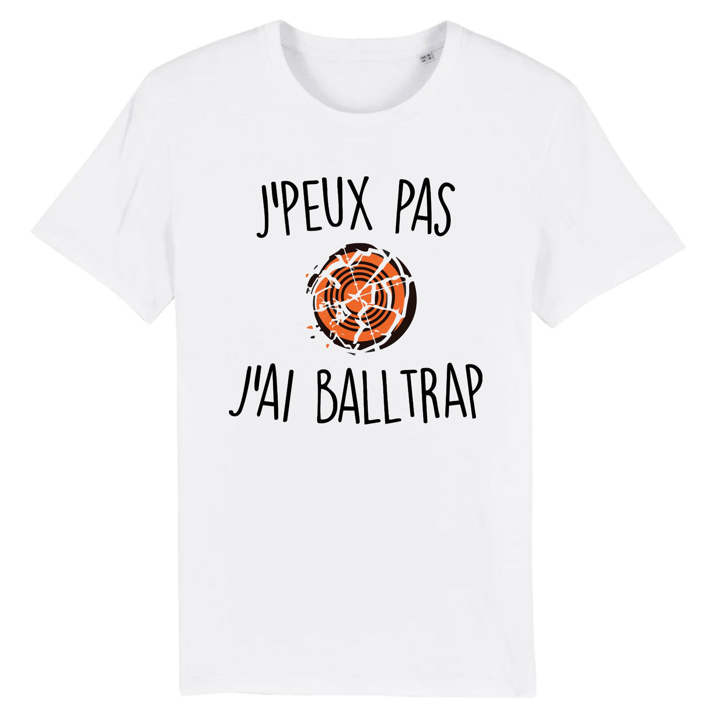 T-Shirt Homme J'peux pas j'ai ball-trap 