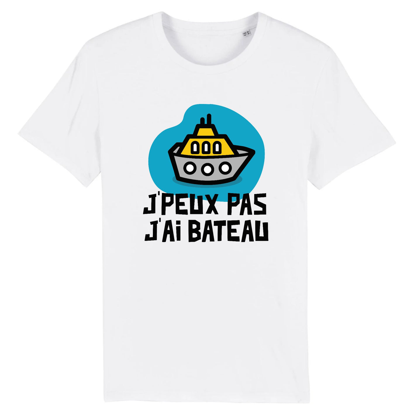 T-Shirt Homme J'peux pas j'ai bateau 