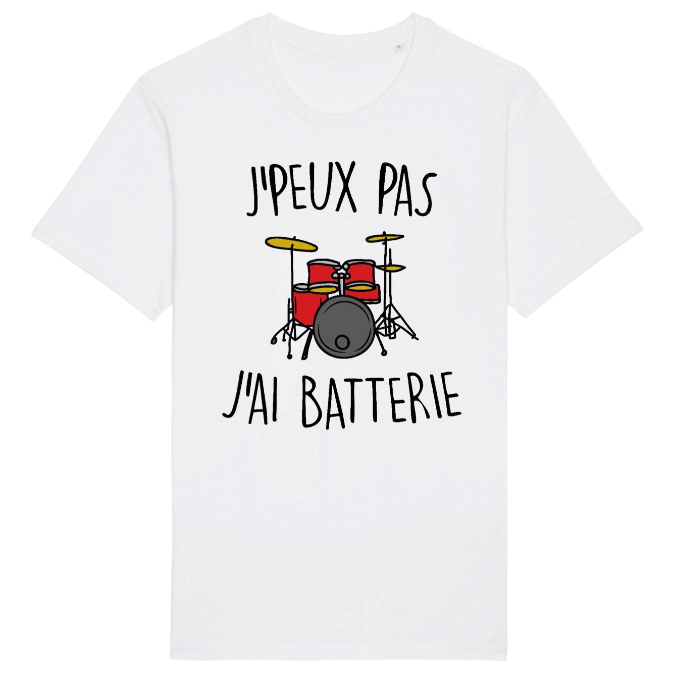 T-Shirt Homme J'peux pas j'ai batterie 