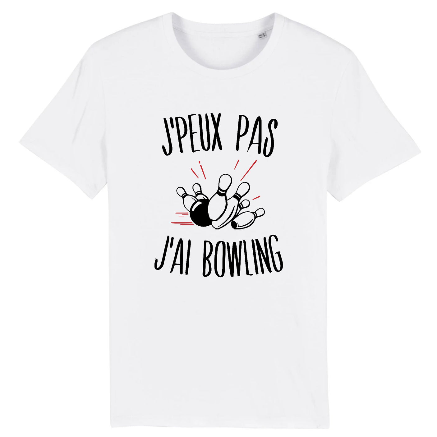 T-Shirt Homme J'peux pas j'ai bowling 