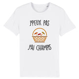 T-Shirt Homme J'peux pas j'ai champignons 