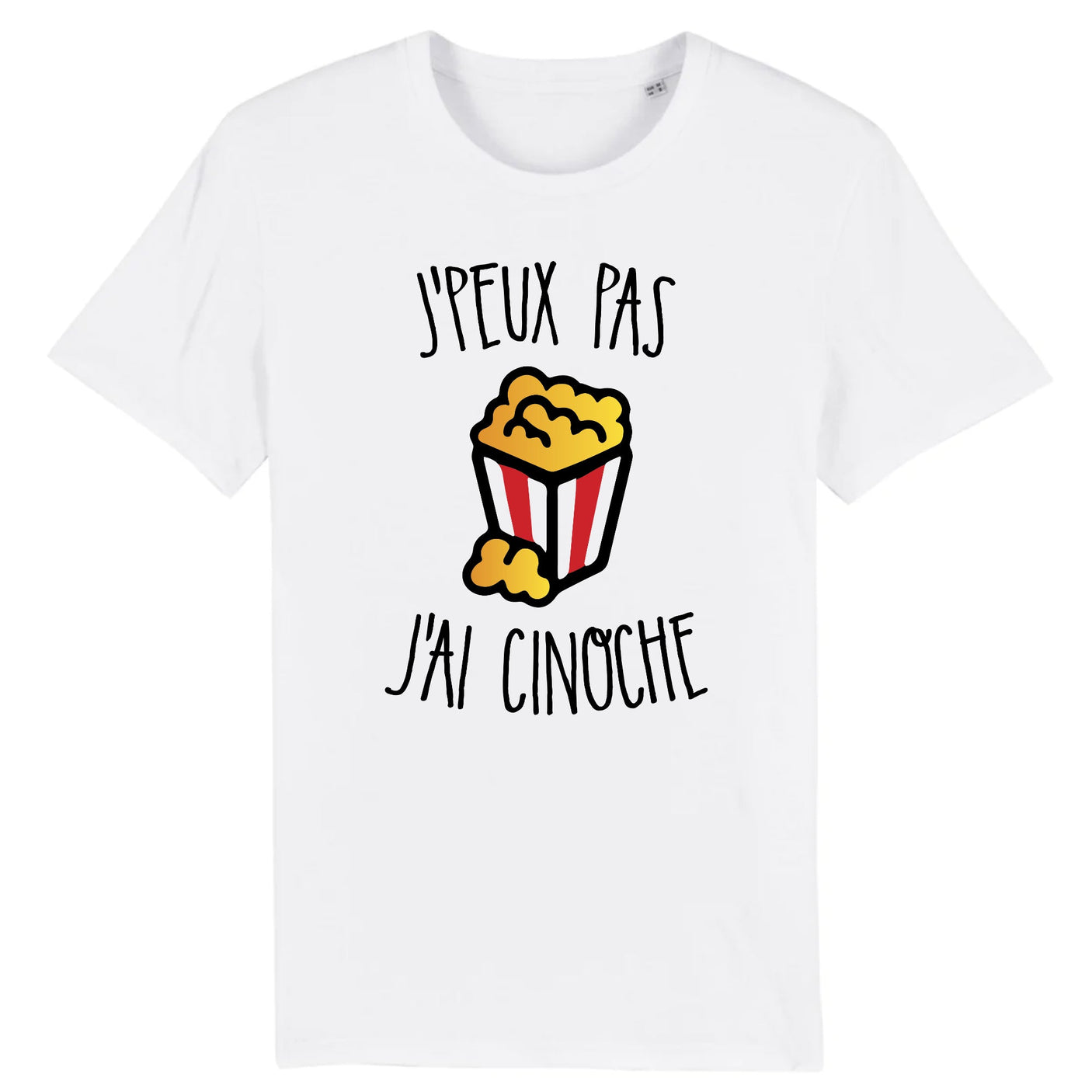 T-Shirt Homme J'peux pas j'ai cinoche 