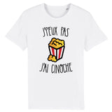 T-Shirt Homme J'peux pas j'ai cinoche 