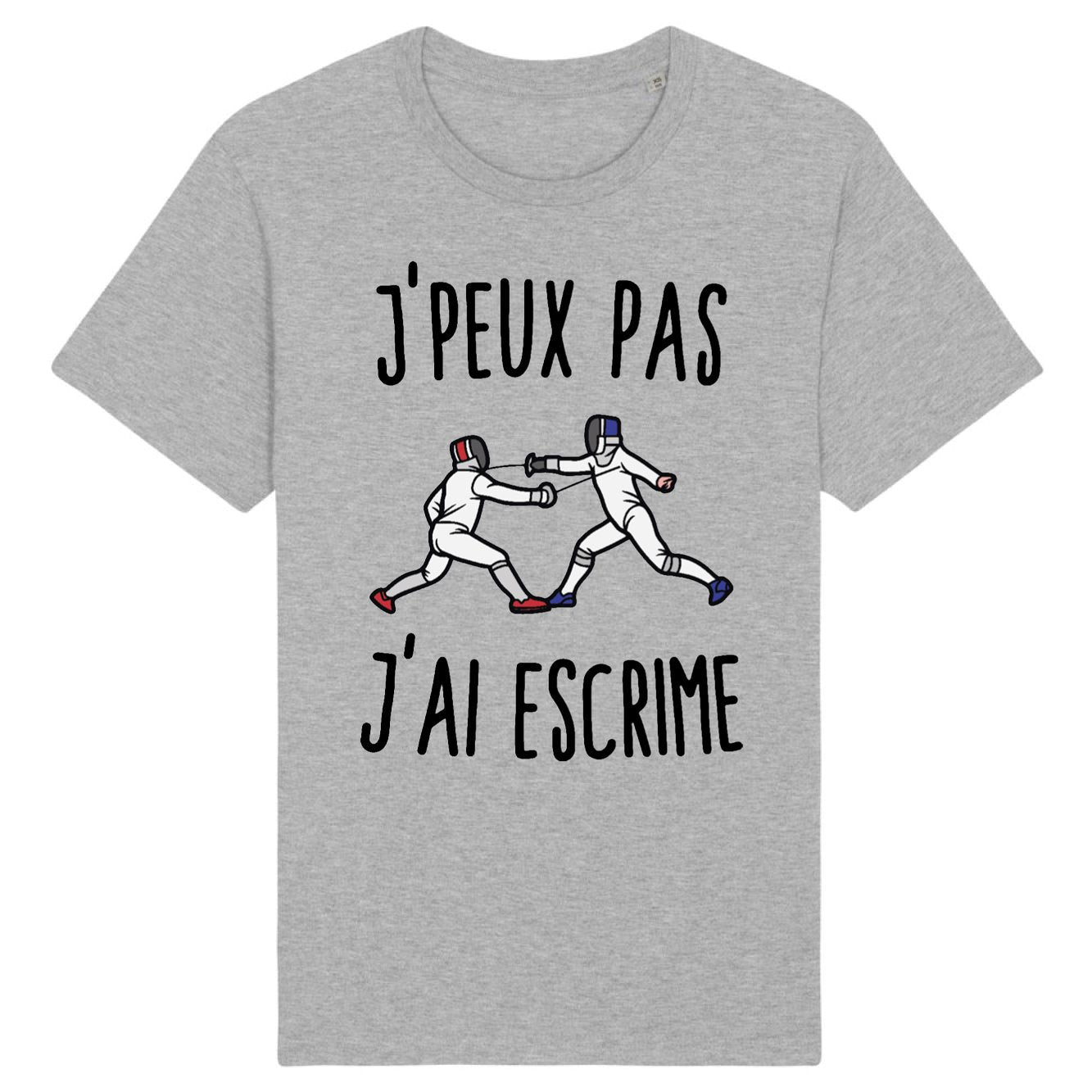 T-Shirt Homme J'peux pas j'ai escrime 