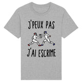 T-Shirt Homme J'peux pas j'ai escrime 