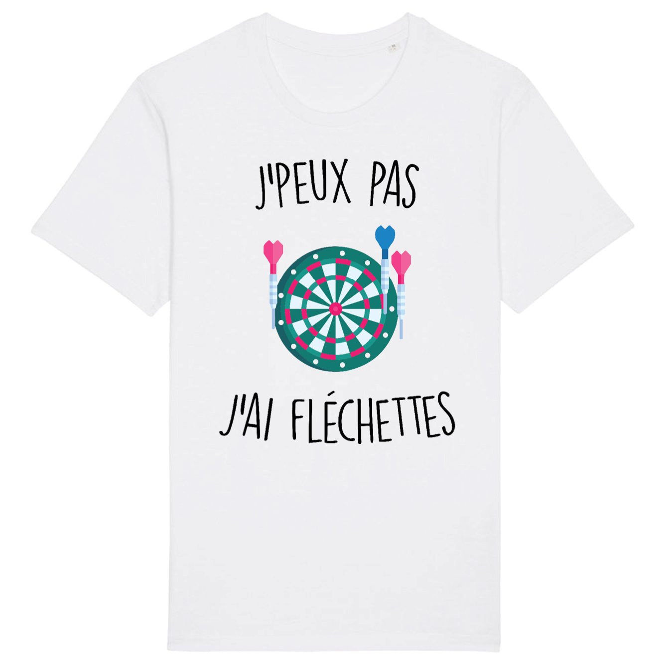 T-Shirt Homme J'peux pas j'ai fléchettes 