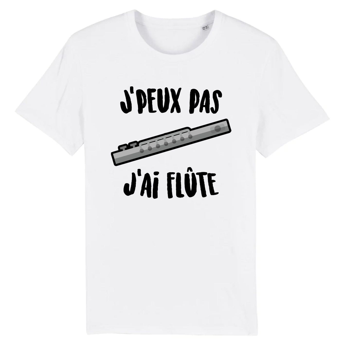 T-Shirt Homme J'peux pas j'ai flûte 