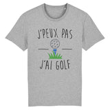 T-Shirt Homme J'peux pas j'ai golf 