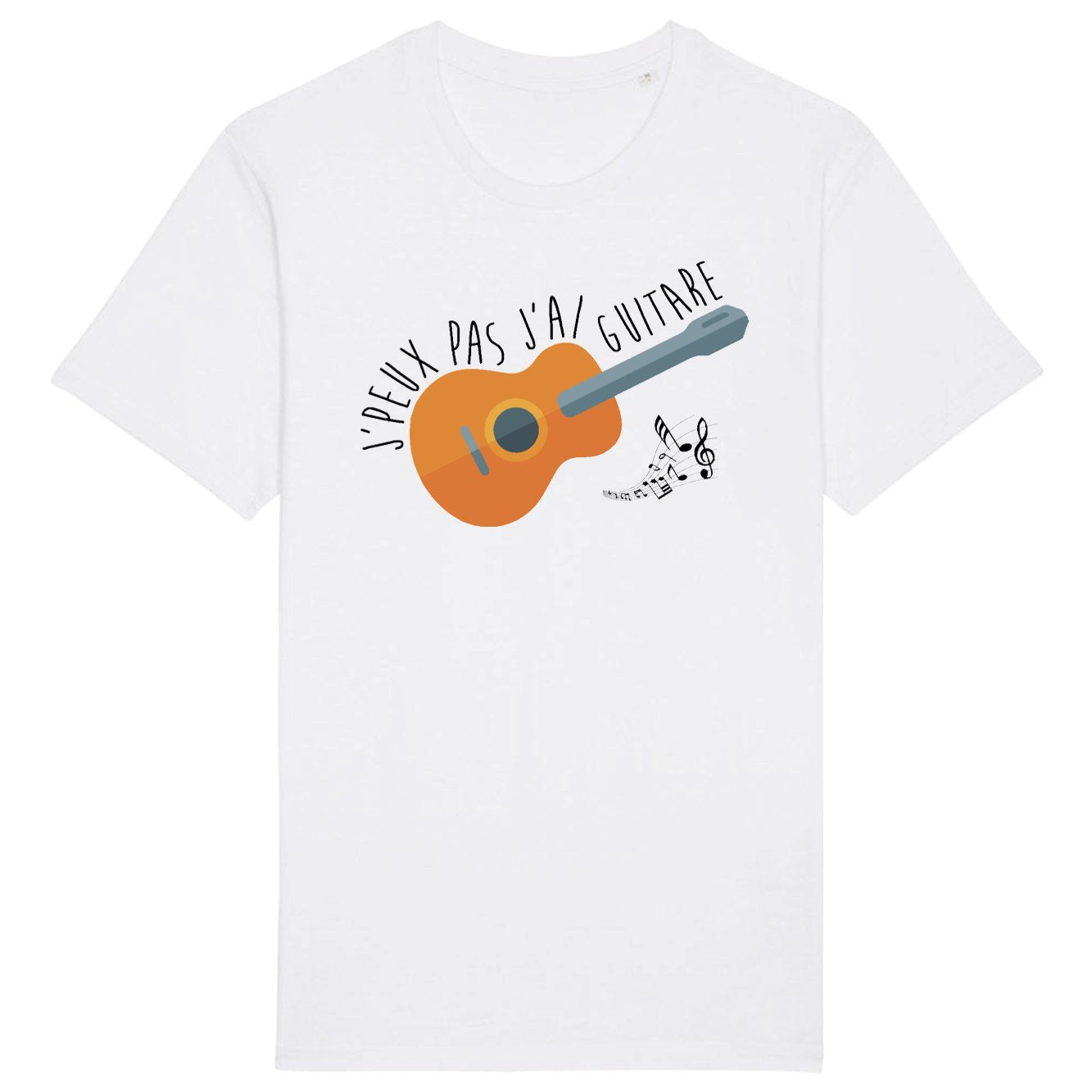 T-Shirt Homme J'peux pas j'ai guitare 