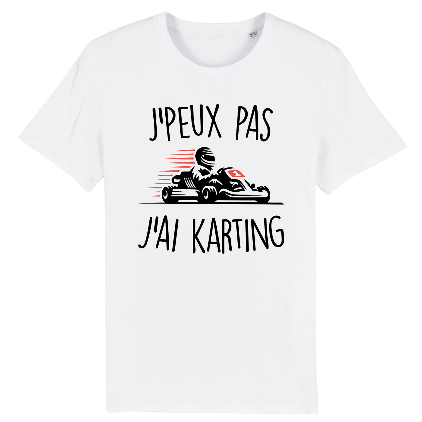 T-Shirt Homme J'peux pas j'ai karting 