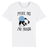 T-Shirt Homme J'peux pas j'ai panda 