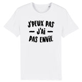 T-Shirt Homme J'peux pas j'ai pas envie 