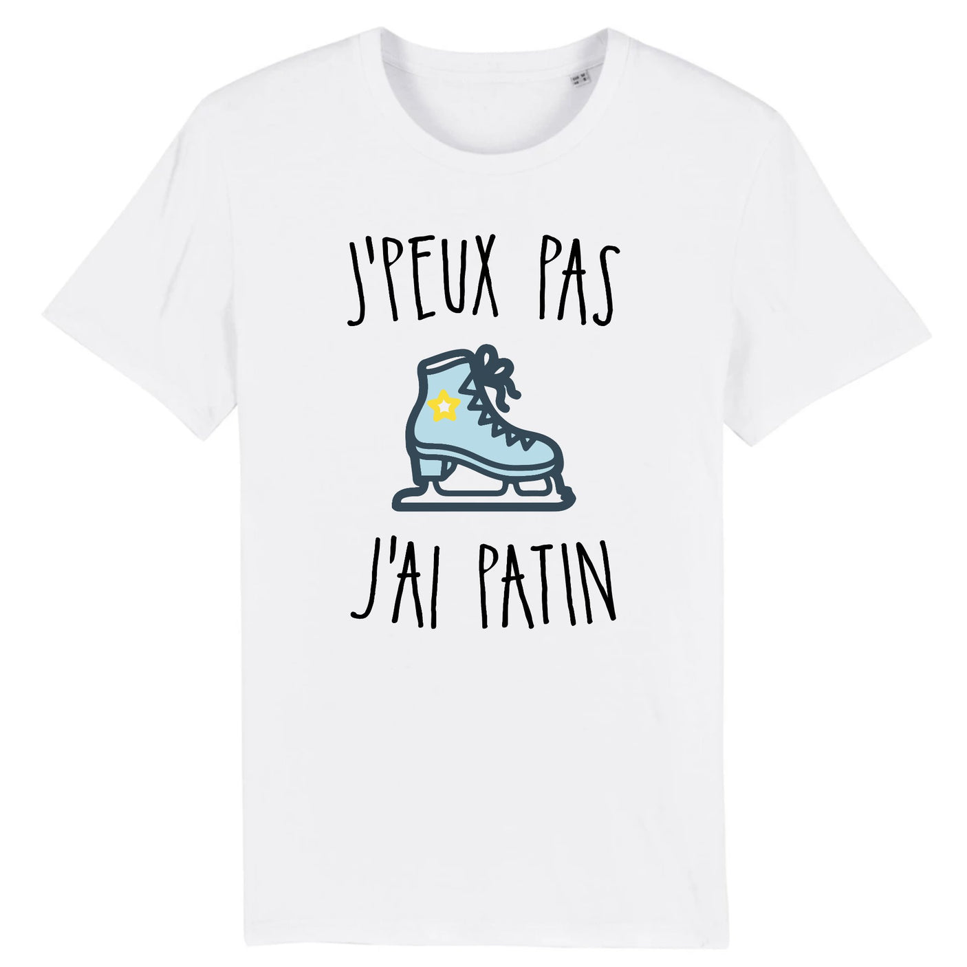 T-Shirt Homme J'peux pas j'ai patin 