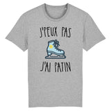 T-Shirt Homme J'peux pas j'ai patin 