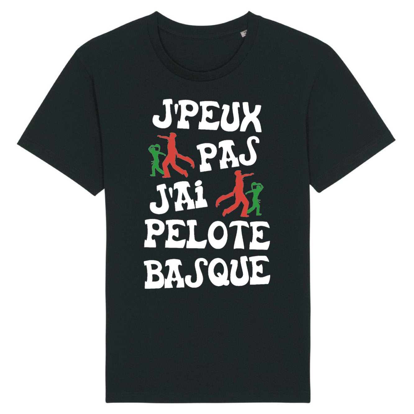 T-Shirt Homme J'peux pas j'ai pelote basque 