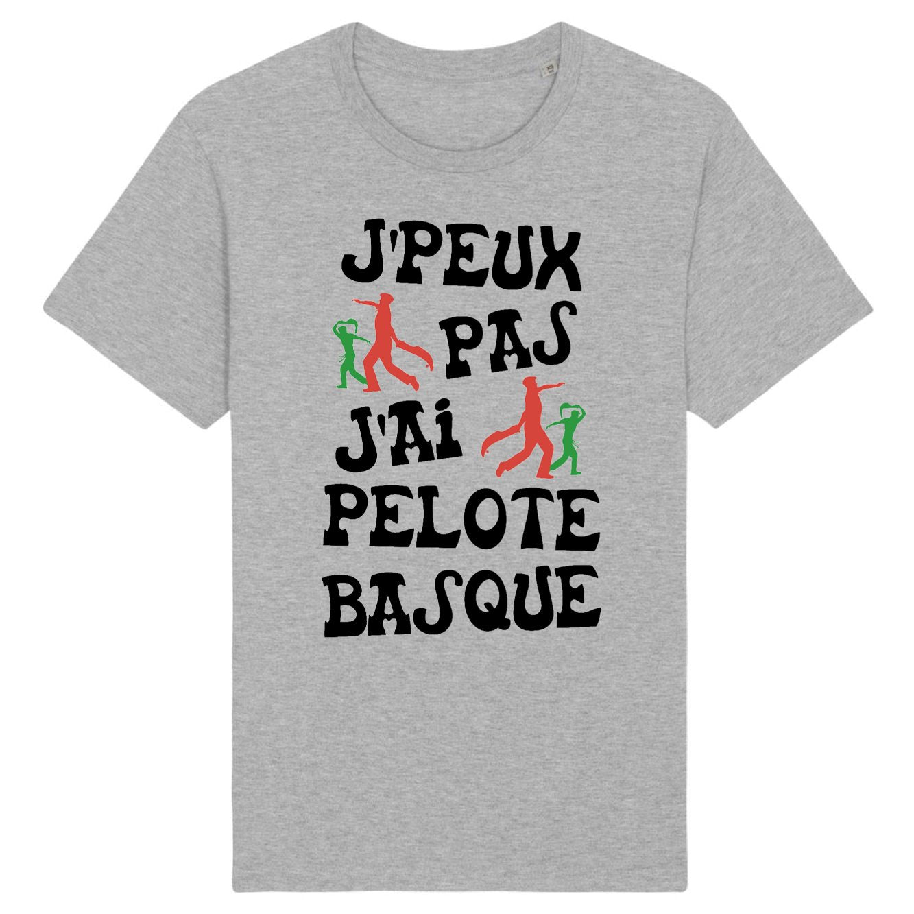 T-Shirt Homme J'peux pas j'ai pelote basque 