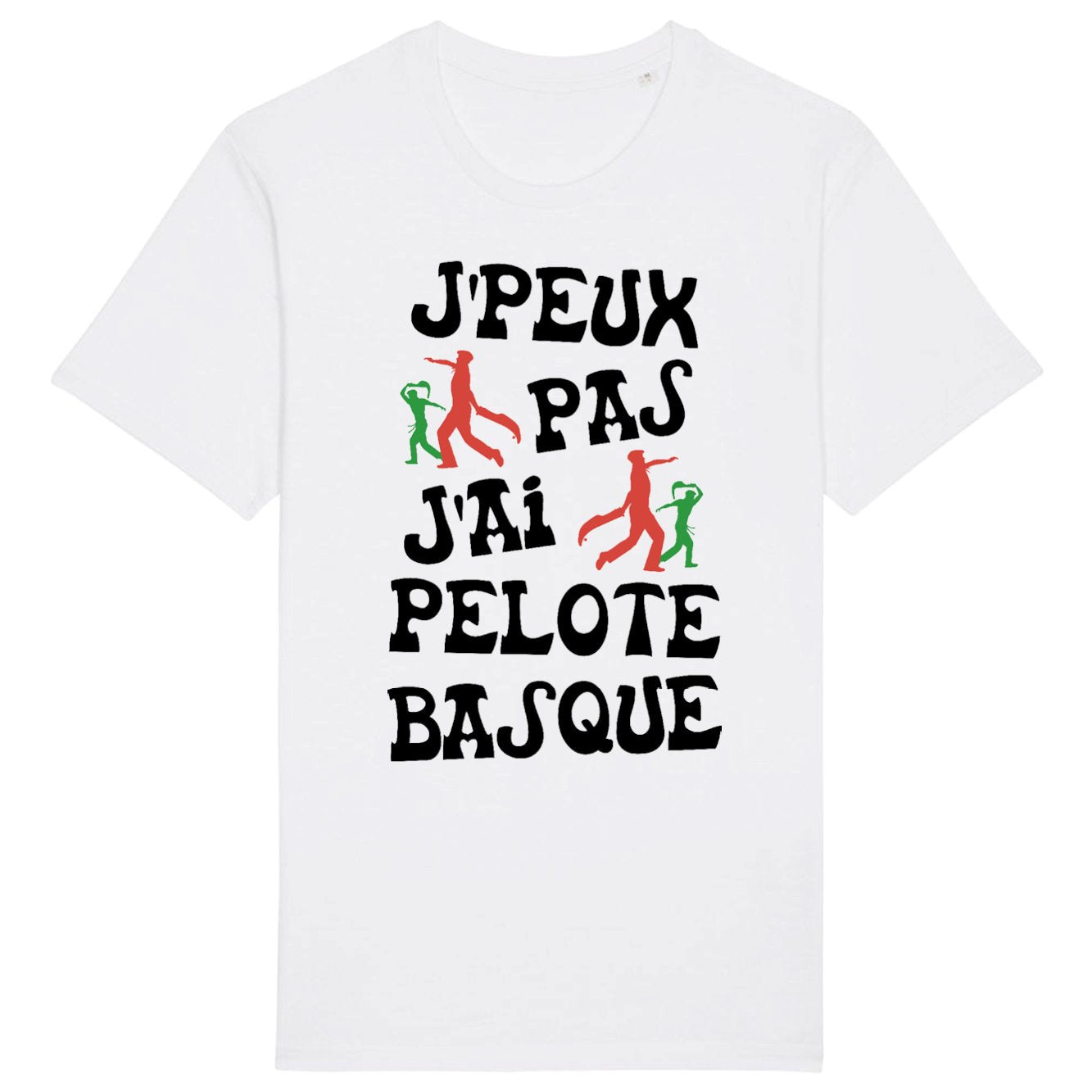 T-Shirt Homme J'peux pas j'ai pelote basque 