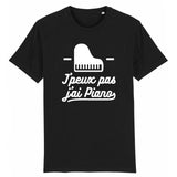 T-Shirt Homme J'peux pas j'ai piano 