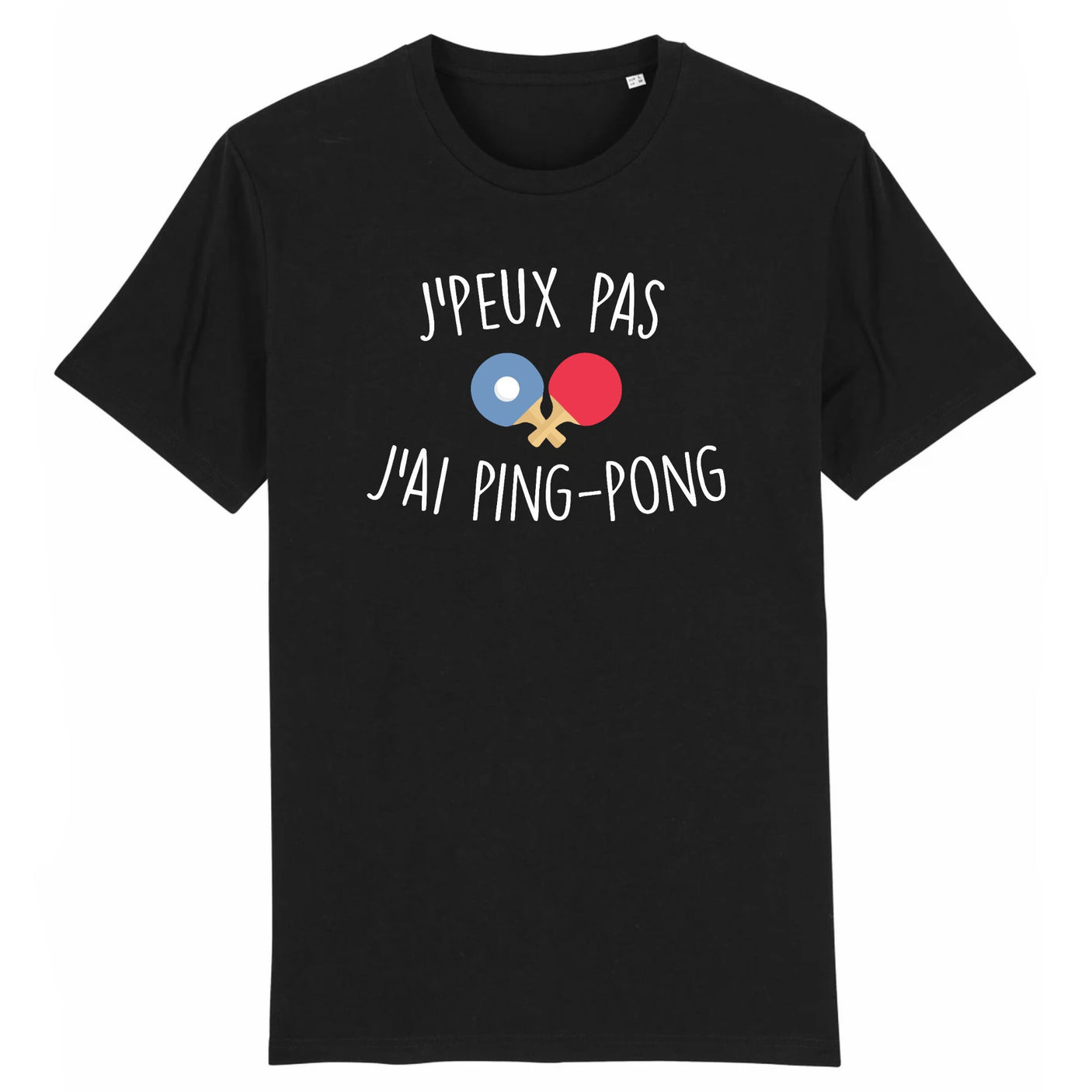 T-Shirt Homme J'peux pas j'ai ping-pong 