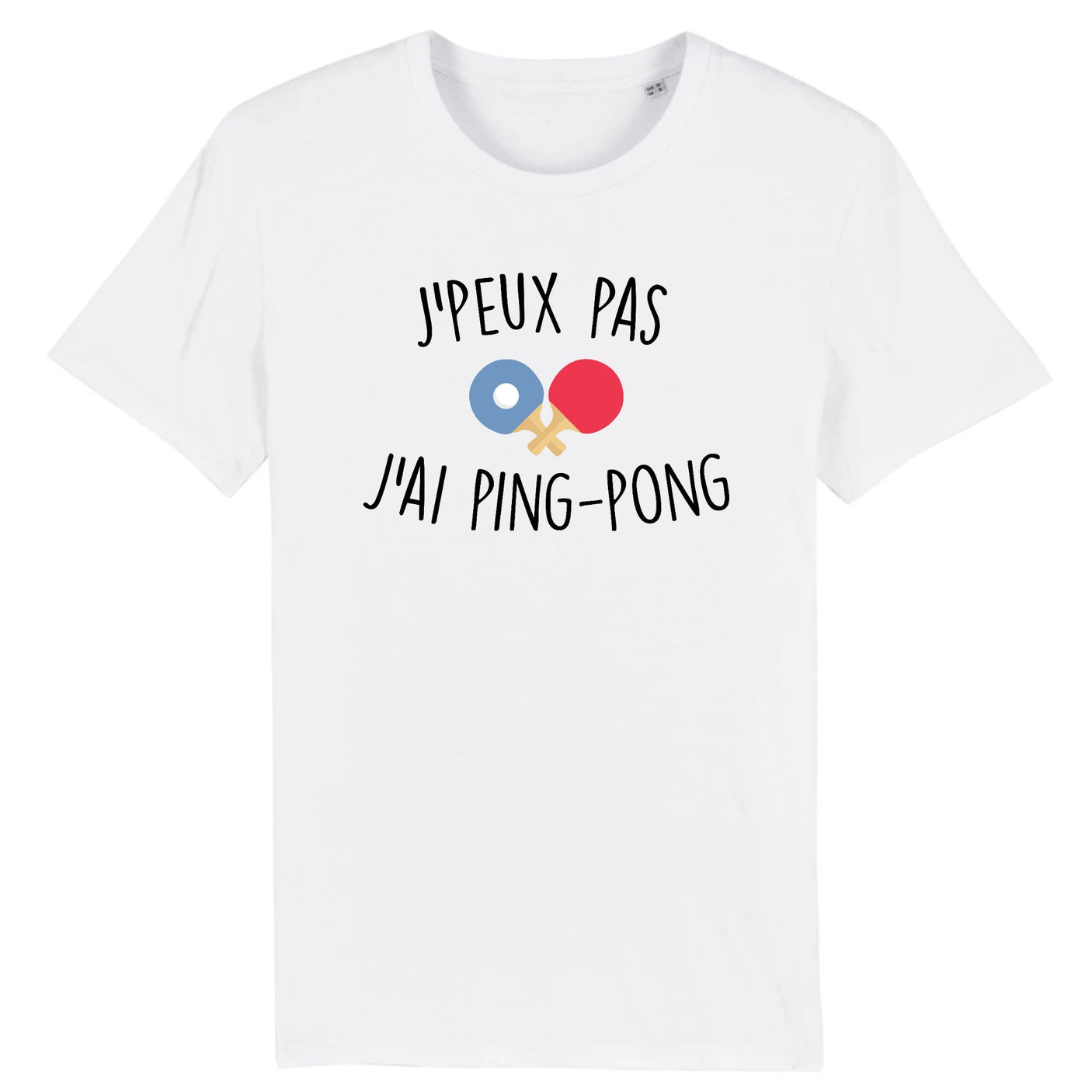 T-Shirt Homme J'peux pas j'ai ping-pong 