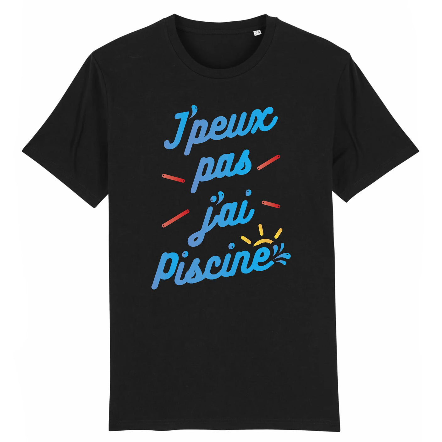 T-Shirt Homme J'peux pas j'ai piscine 