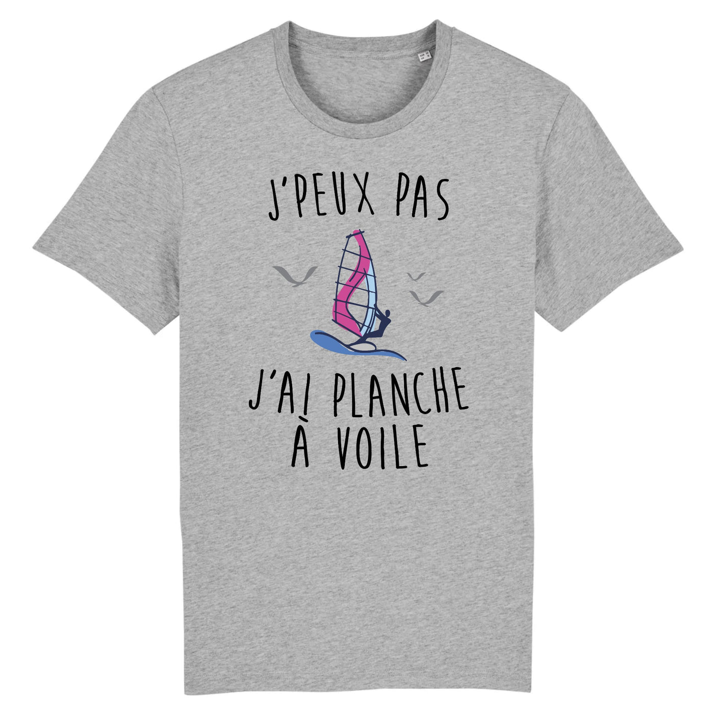 T-Shirt Homme J'peux pas j'ai planche à voile 