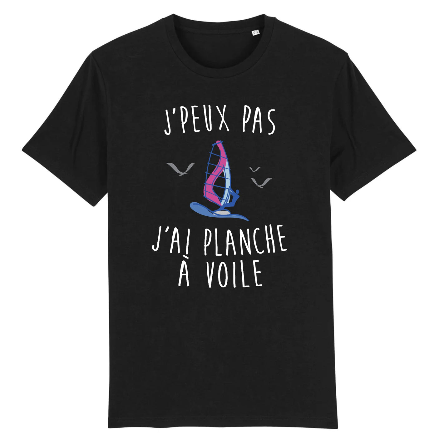 T-Shirt Homme J'peux pas j'ai planche à voile 