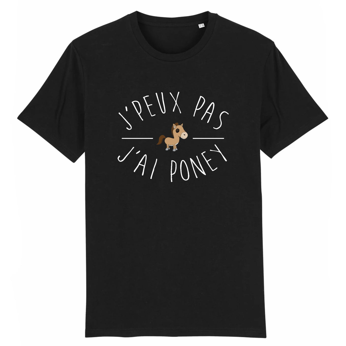 T-Shirt Homme J'peux pas j'ai poney 