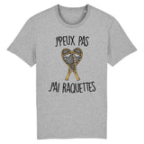 T-Shirt Homme J'peux pas j'ai raquettes 